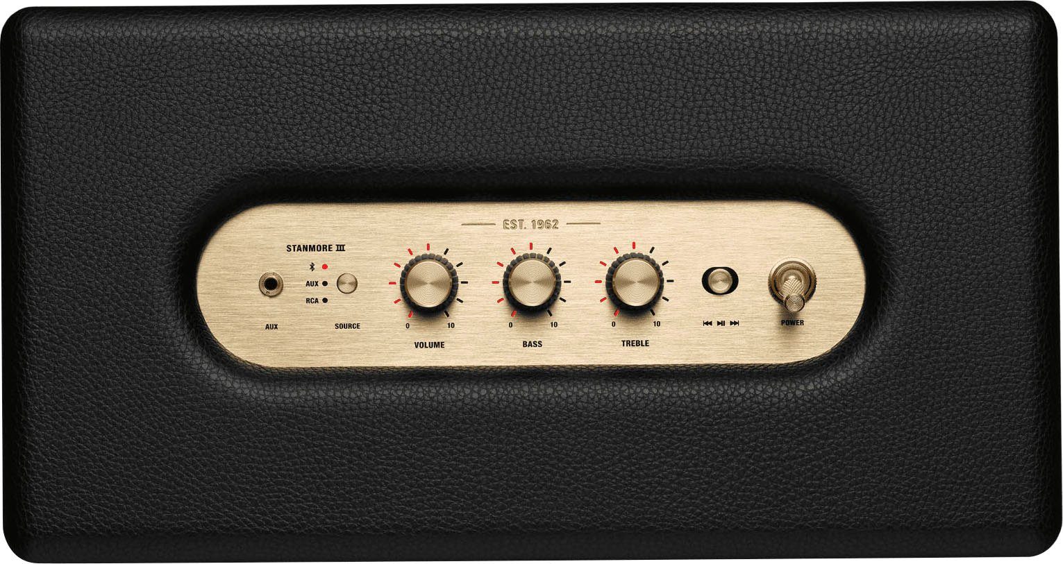 Marshall Stanmore III Bluetooth-Lautsprecher (Bluetooth, 80 W)