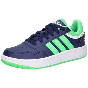 adidas Hoops 3.0 K Sneaker in blau