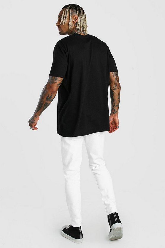 Oversize T-Shirt mit Nirvana-Print