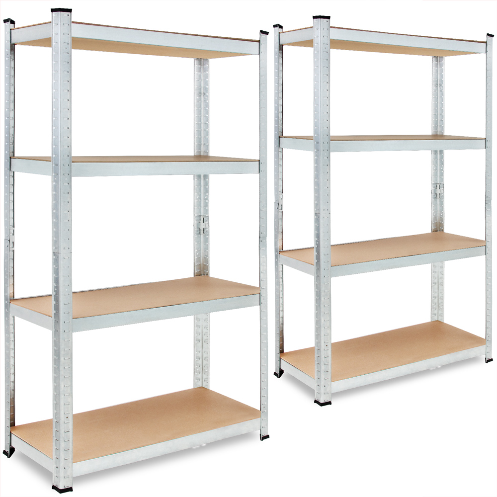 DEUBA Schwerlastregal 700kg 160 x 90 x 40cm 2er Set