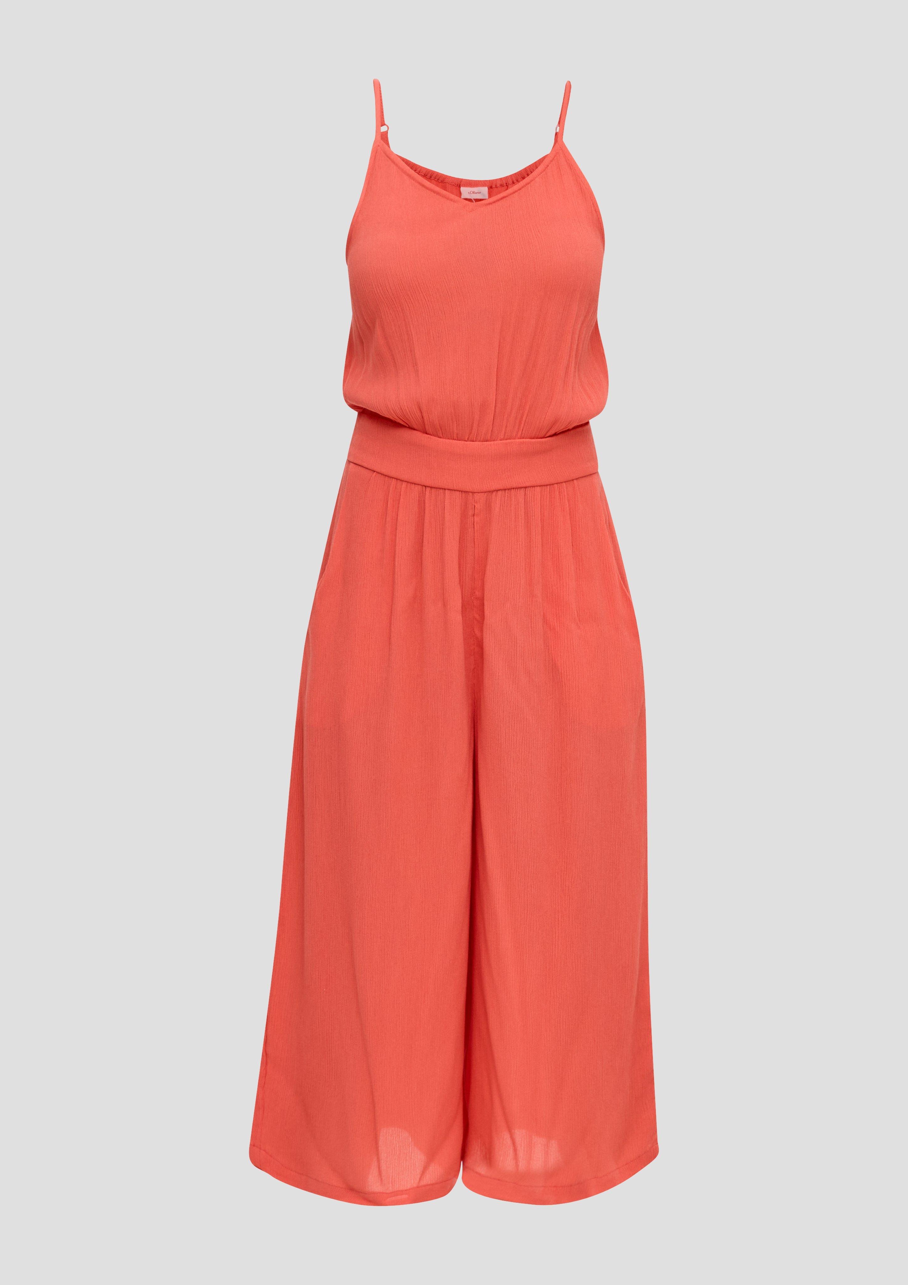 Wide Leg Strand-Jumpsuit aus reiner Viskose  6009047-4502