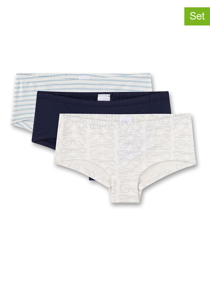 Sanetta 3er-Set: Slips in Schwarz/ Weiß günstig kaufen