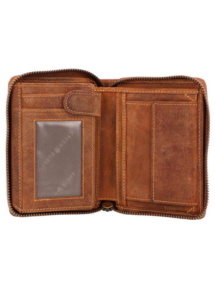 Greenburry Vintage Sternzeichen Geldbörse Leder 10 cm in krebs günstig kaufen onesize