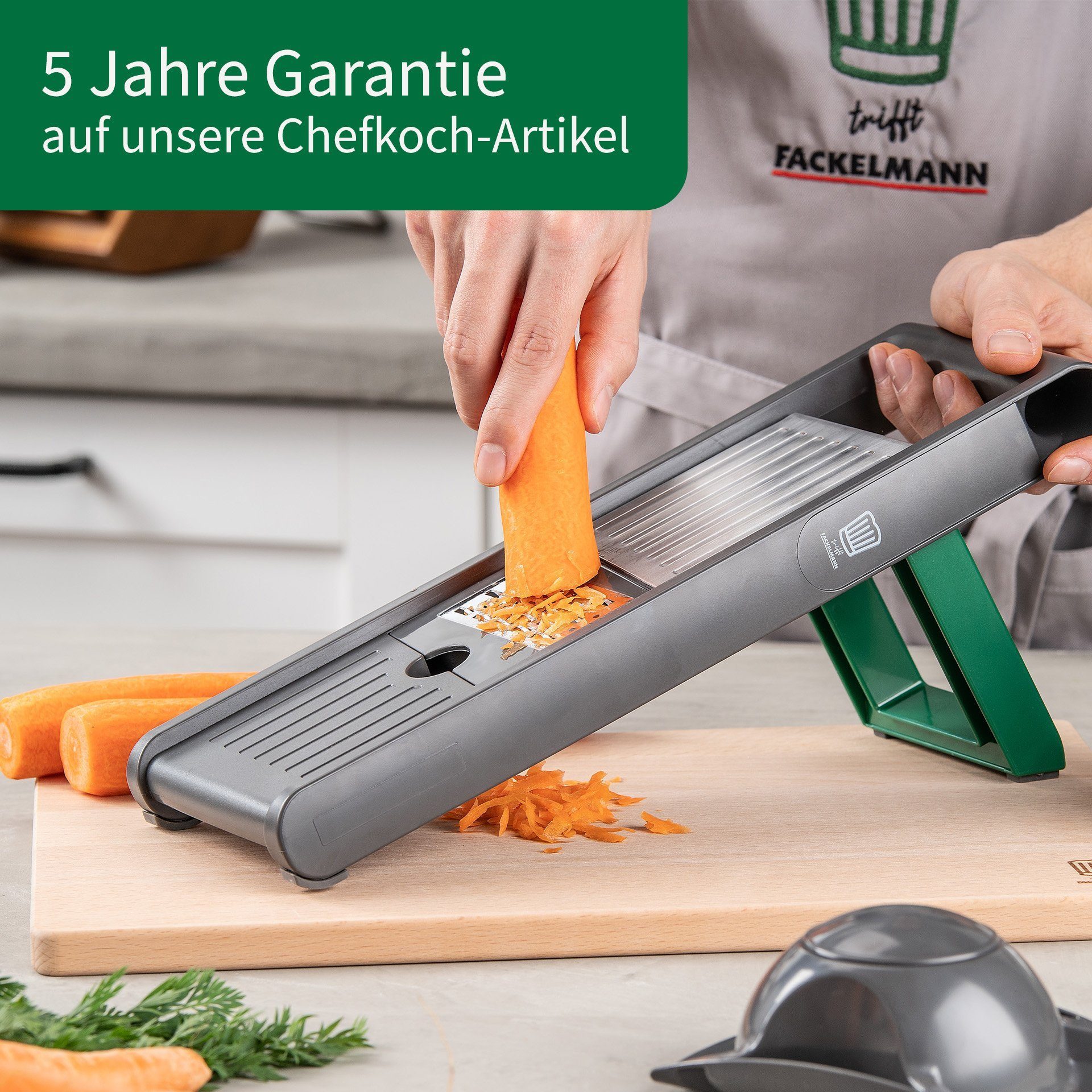 Chefkoch trifft Fackelmann Gemüsehobel Kitchenmachines