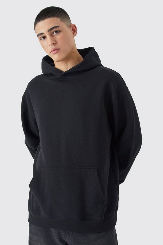 Oversize Hoodie mit Worldwide-Print