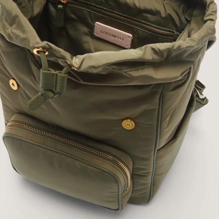 Coccinelle Campus Puffy en nylon moyen