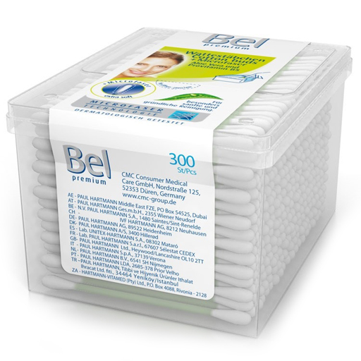 BEL PREMIUM Wattestäbchen  300 St