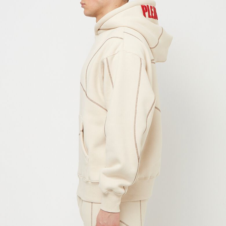 Pleasures Vein Hoodie tan