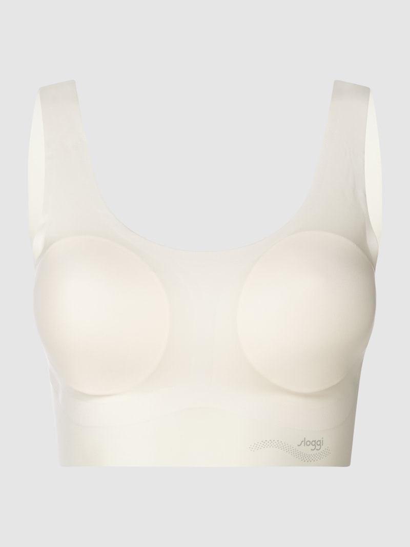 Bustier aus Mikrofaser in offwhite