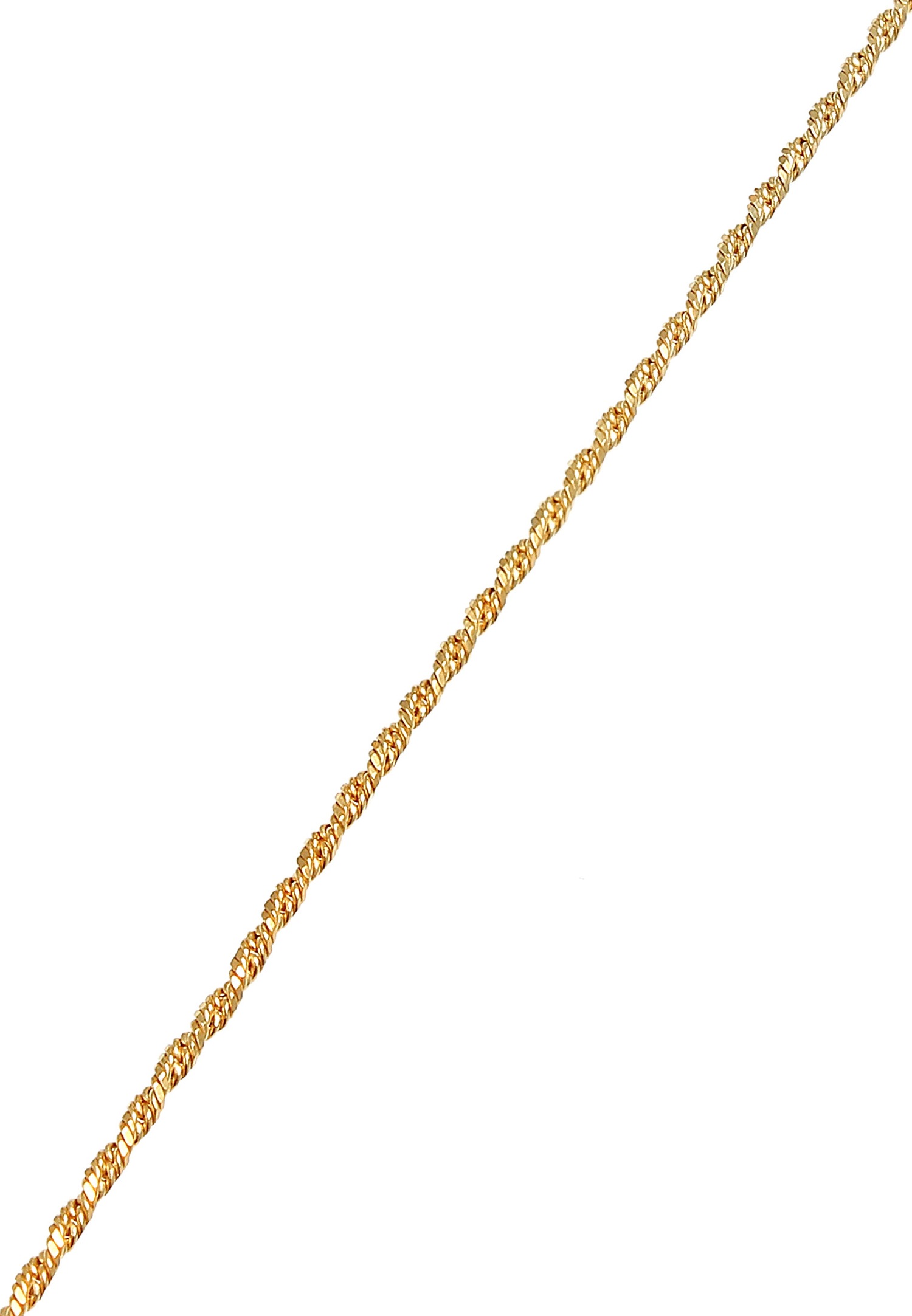 Dámska šnúrka Elli Twist, nastaviteľná, Basic Trend, zo striebra 925