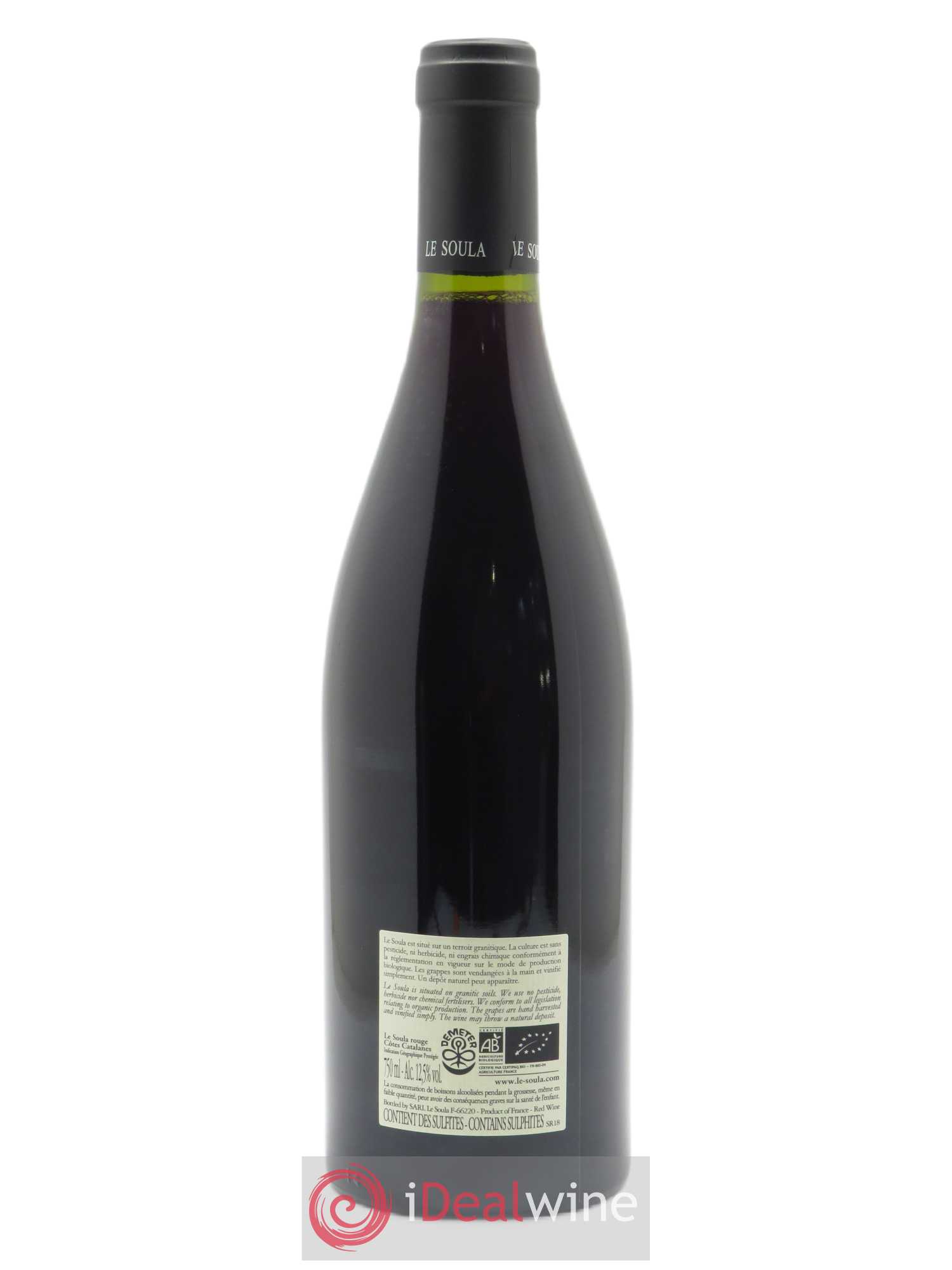 IGP Côtes Catalanes Le Soula  2018 - Lot de 1 Bouteille