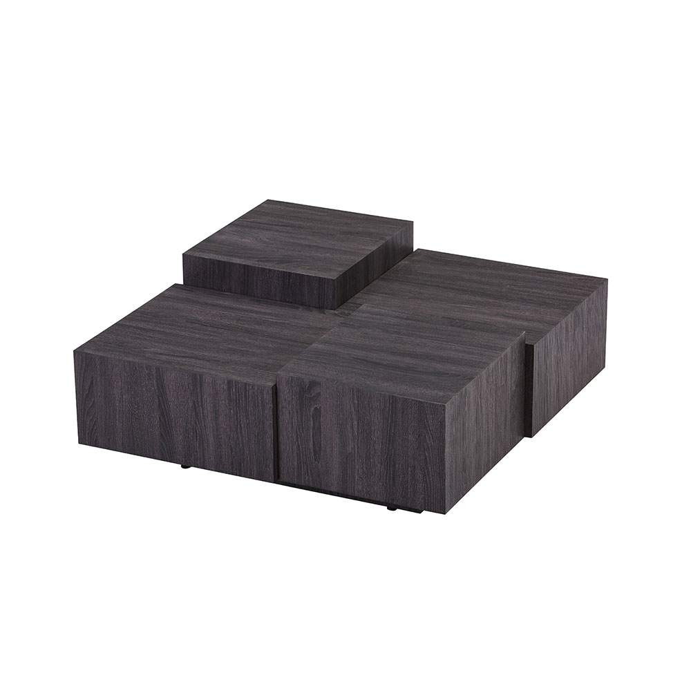 Home Deluxe Couchtisch NAYELI - Dunkle Holzoptik