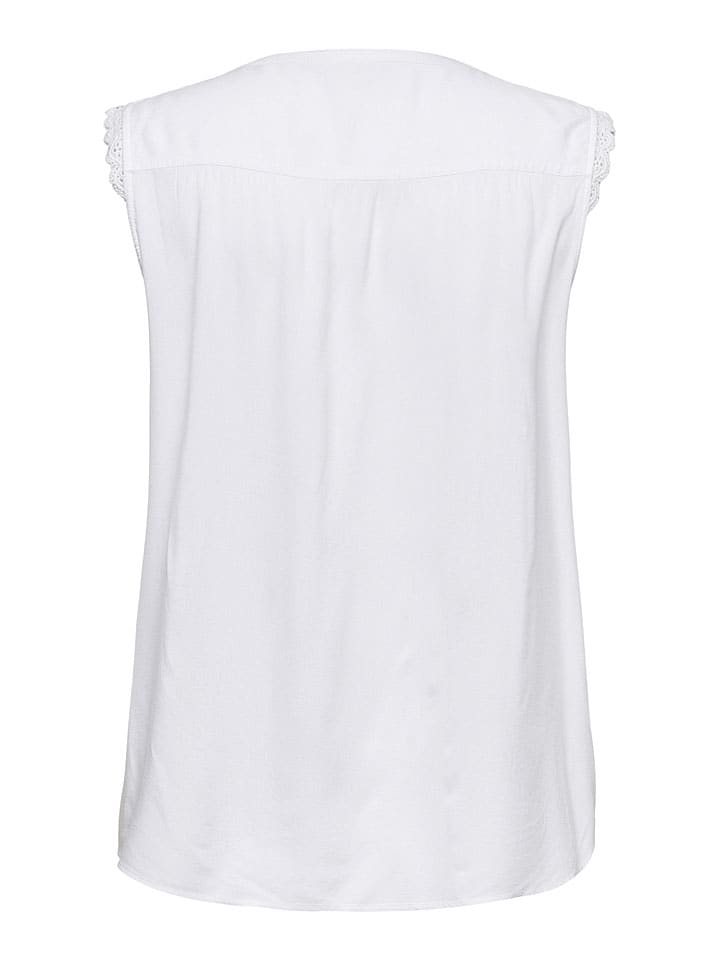 ONLY Carmakoma Bluse in Weiß günstig kaufen