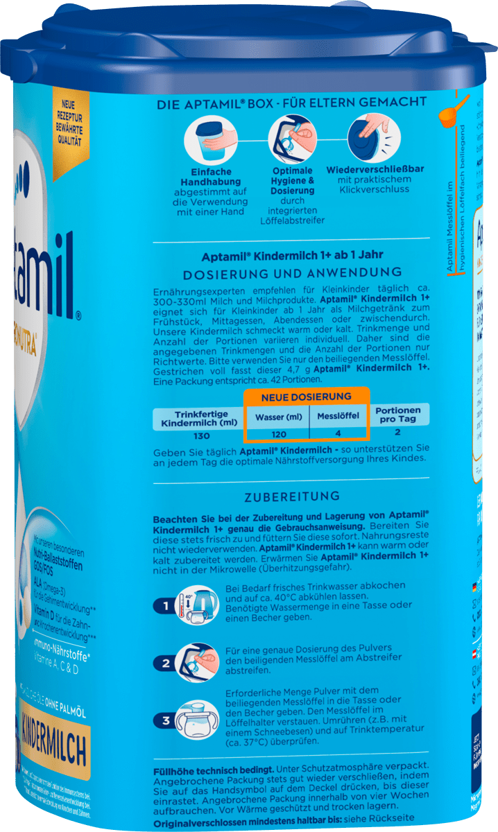 Kindermilch Pronutra ab 1 Jahr, 800 g