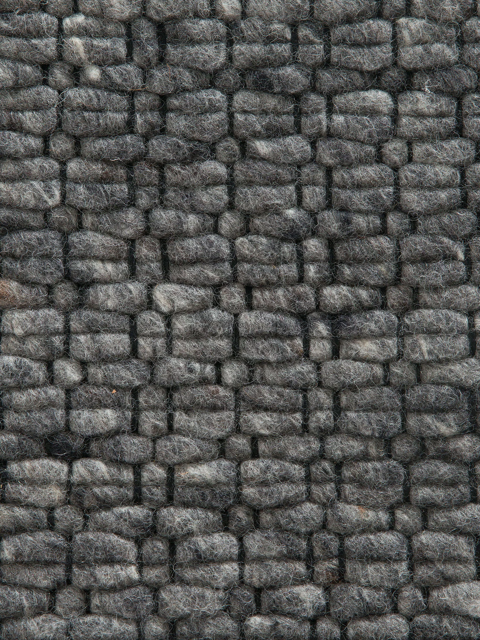 Toftlund Woll-Teppich, Dark Grey