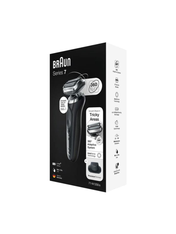Braun SERIES 7 71-N1200S in Schwarz günstig kaufen onesize