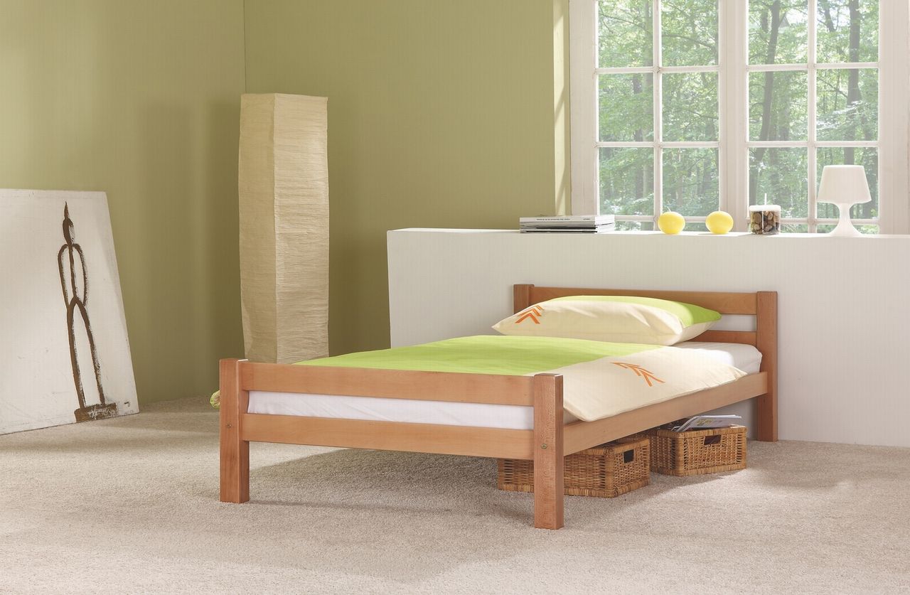 Relita Einzelbett Helga 140x200 natur lackiert