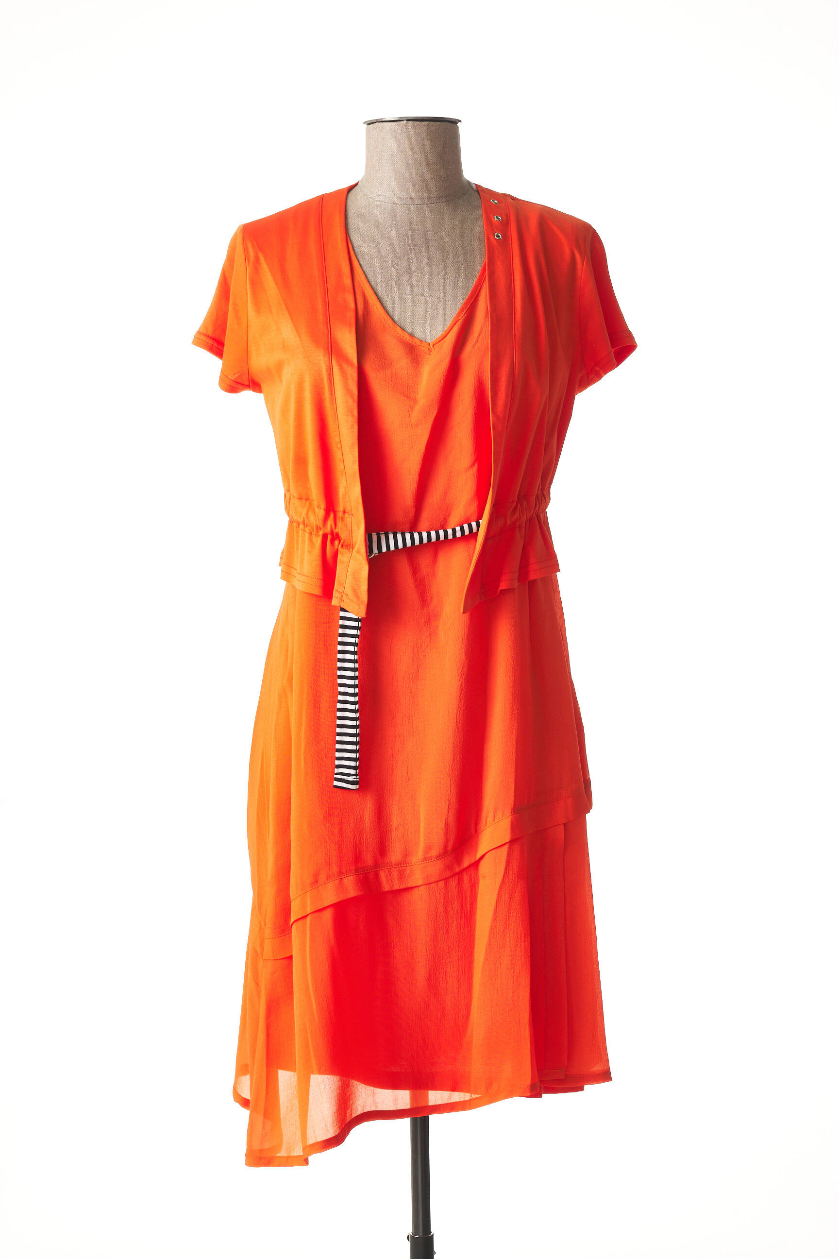 Mado Et Les Autres Ensembles Robe Femme couleur orange