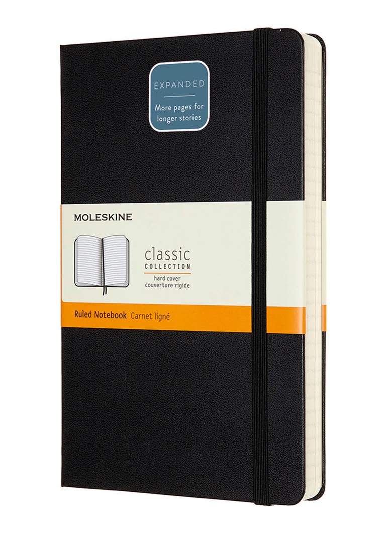 Moleskine Nb cl exp lg lrd HC melns