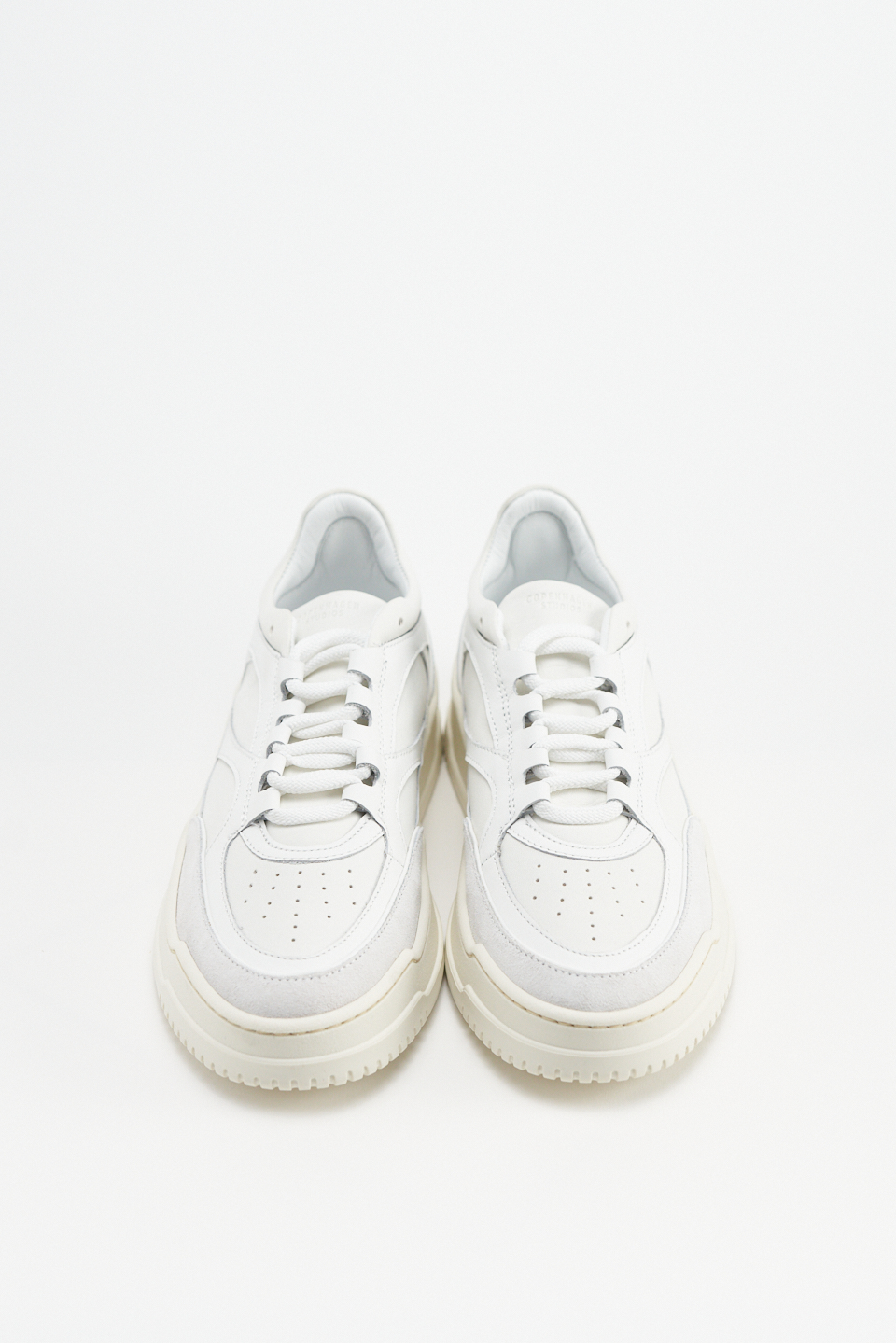 CPH154 leather mix clean white