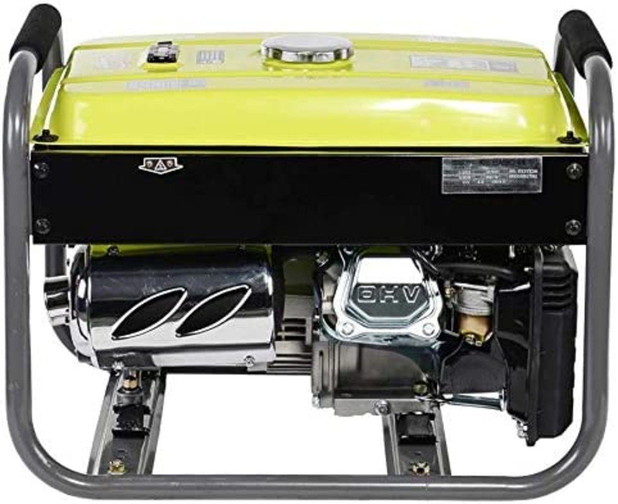 Könner & Söhnen Stromerzeuger KSB 2800A, 2,80 in kW, (Aluminium Benzin Generator 7 PS, 4-Takt, 1-tlg., Benzinmotor mit automatischer Spannungsregler 230v(AVR), 16A, für den Heim und Freizeitbedarf