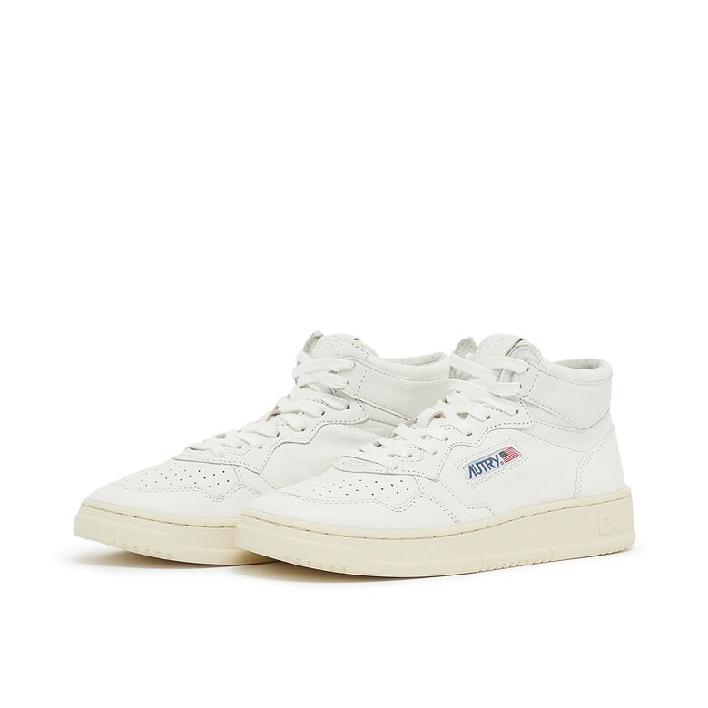 Autry Wmns Autry 01 Mid goat/goat white
