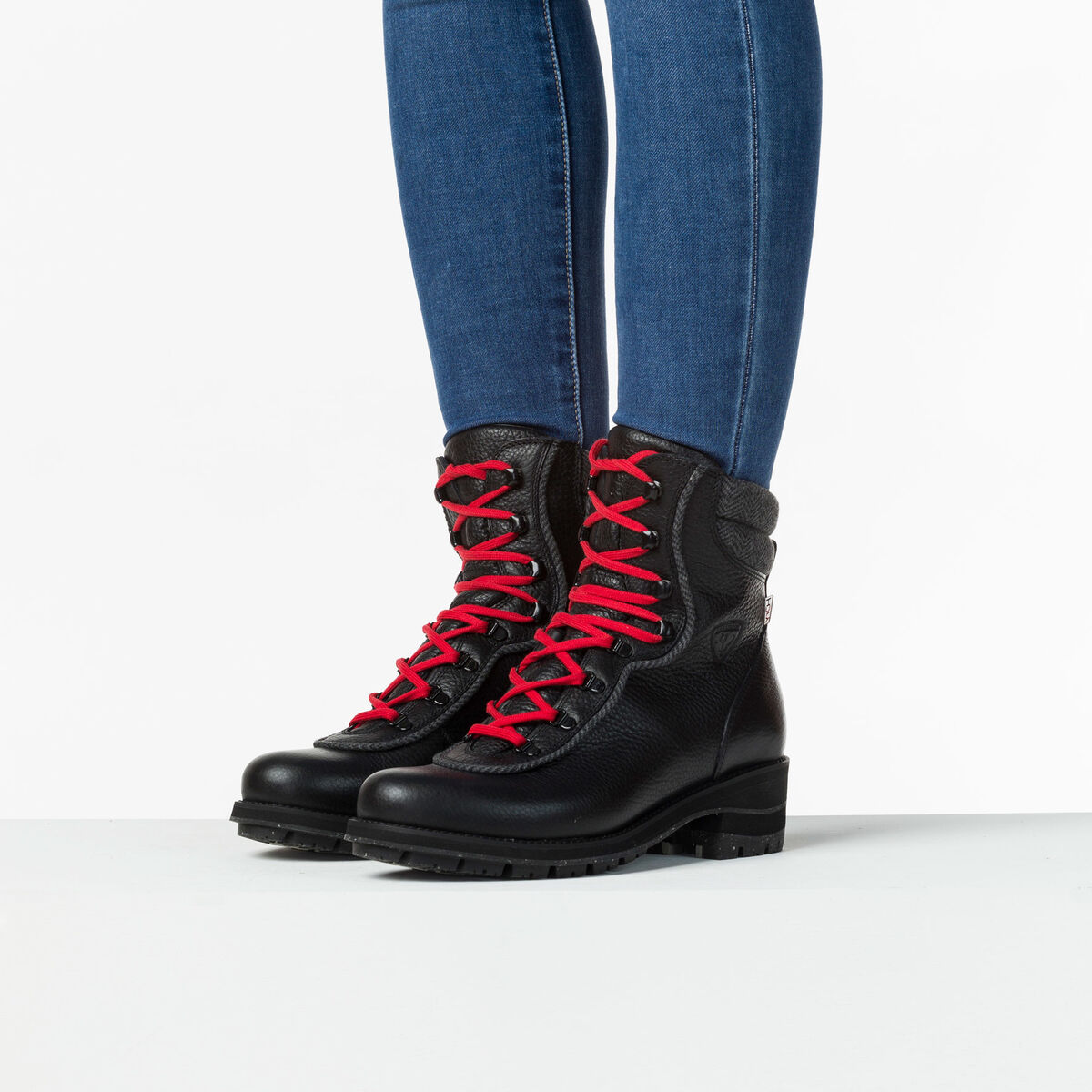 Damenstiefel 1907 Megeve Buffalo Schwarz
