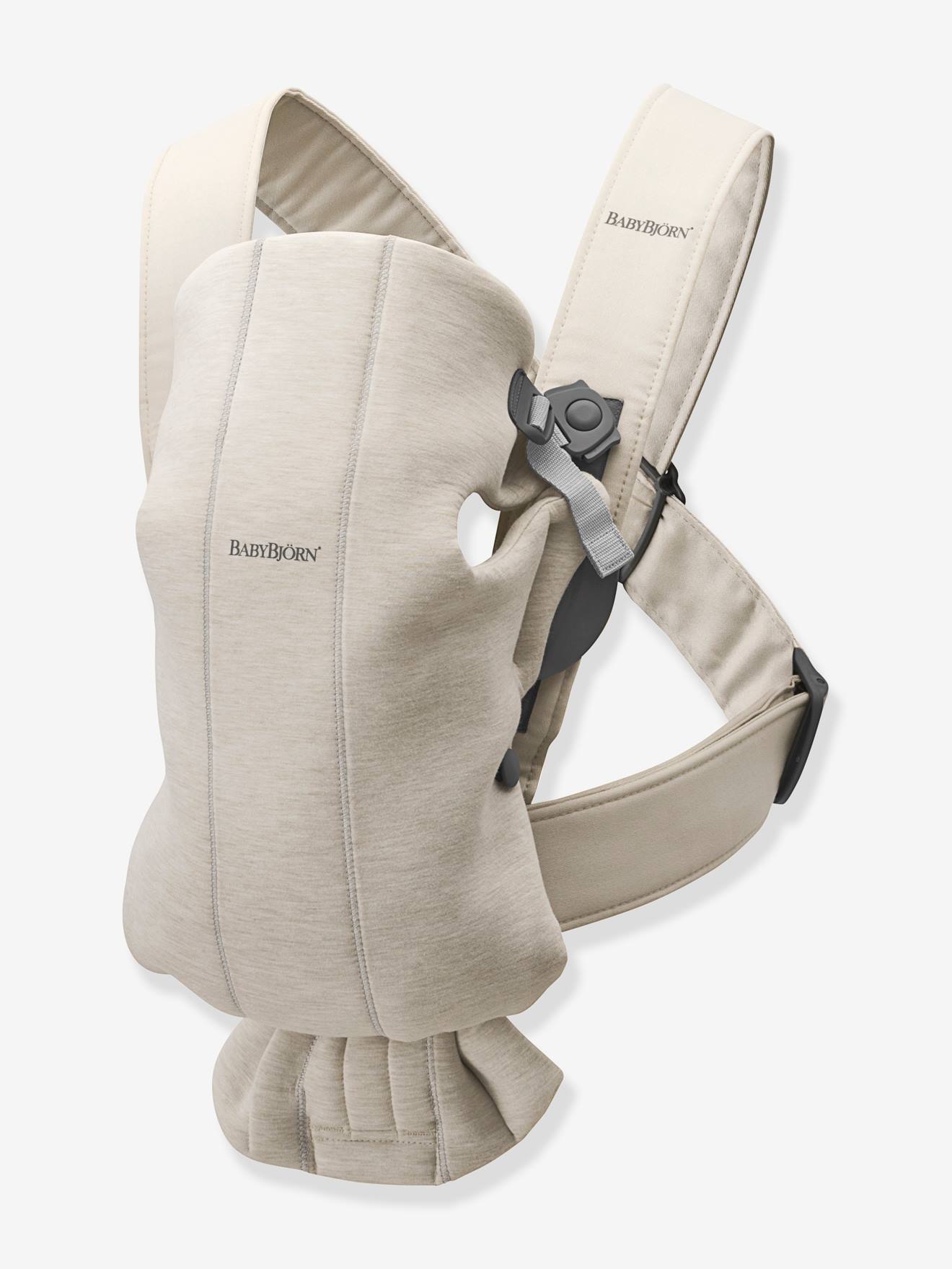Baby bjorn Babytrage für Neugeborene MINI BABYBJÖRN - hellgrau