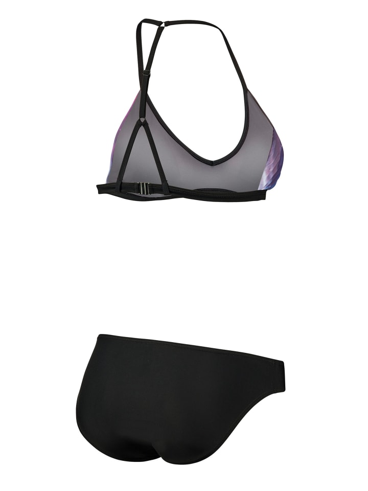 BECO the world of aquasports Bikini BEactive T-Back in schwarz-bunt günstig kaufen