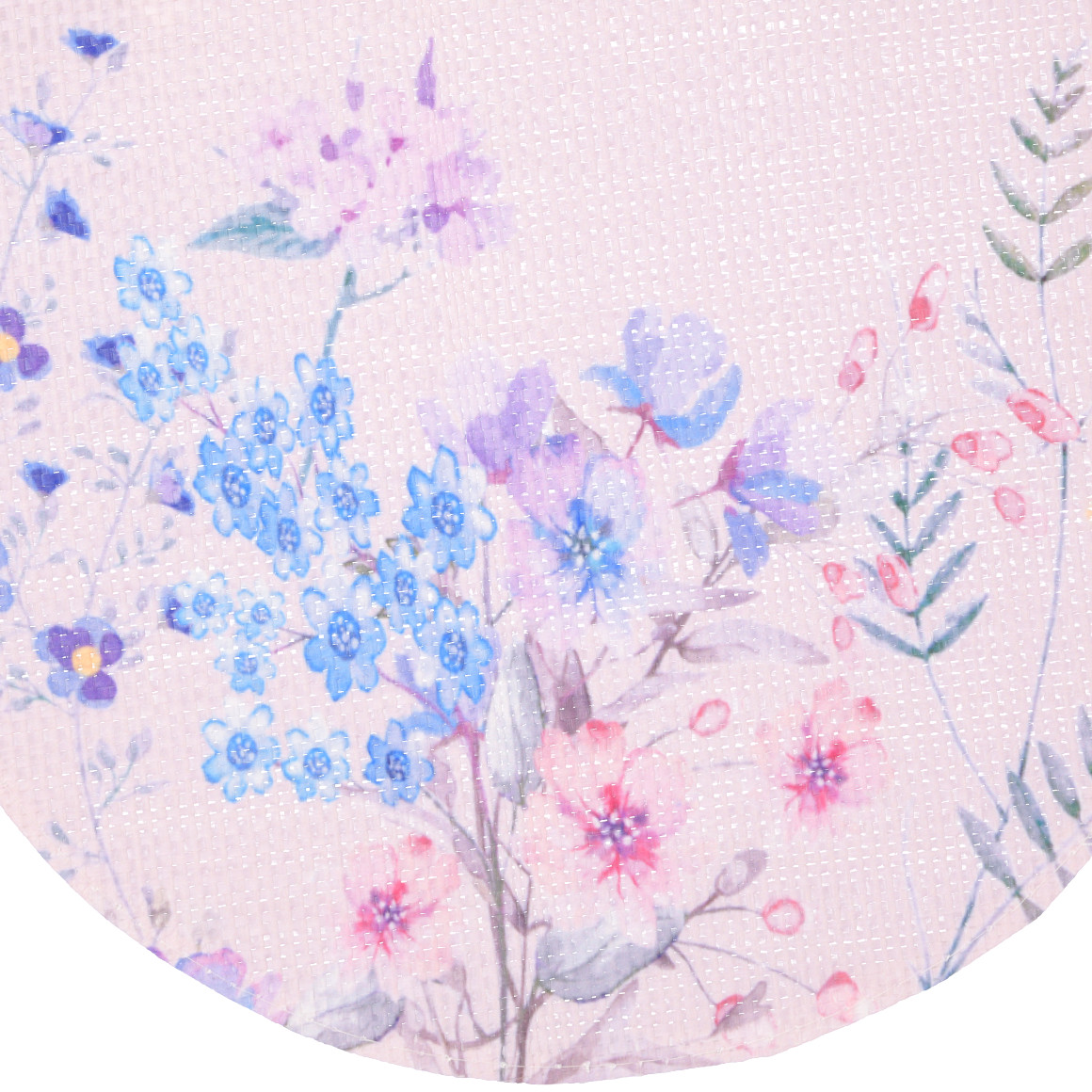 Platzset mit Blumen-Motiv