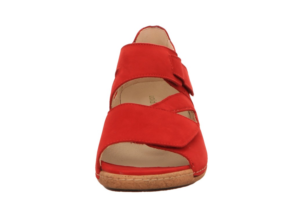 WALDLÄUFER Komfort Sandalen rot
