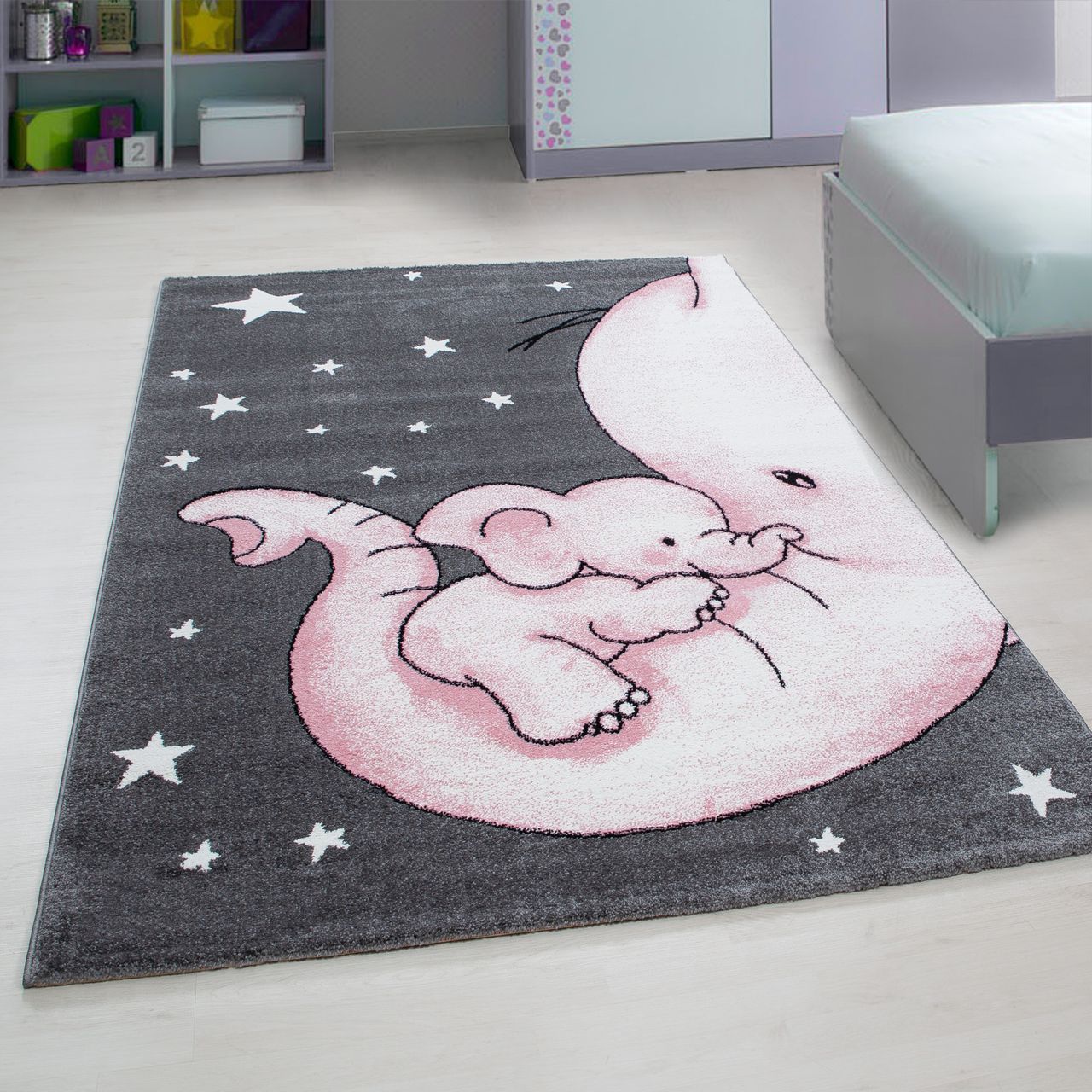 Ayyildiz Teppich, KIDS 0560, PINK, 140 x 200 cm