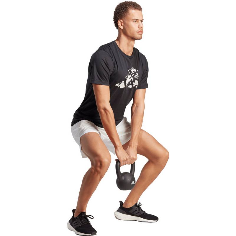 adidas TRAIN ESSENTIALS SEASONAL Funktionsshirt Herren