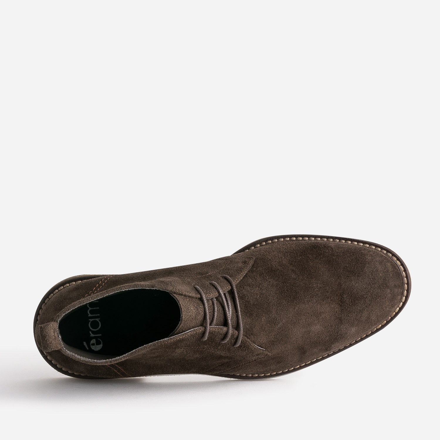Desert Boots marron en cuir velours
