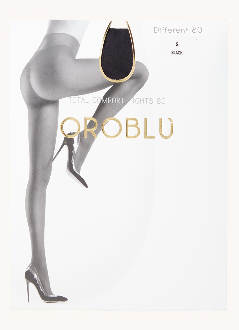 Oroblu Įvairios pėdkelnės su 80 denų audiniu
