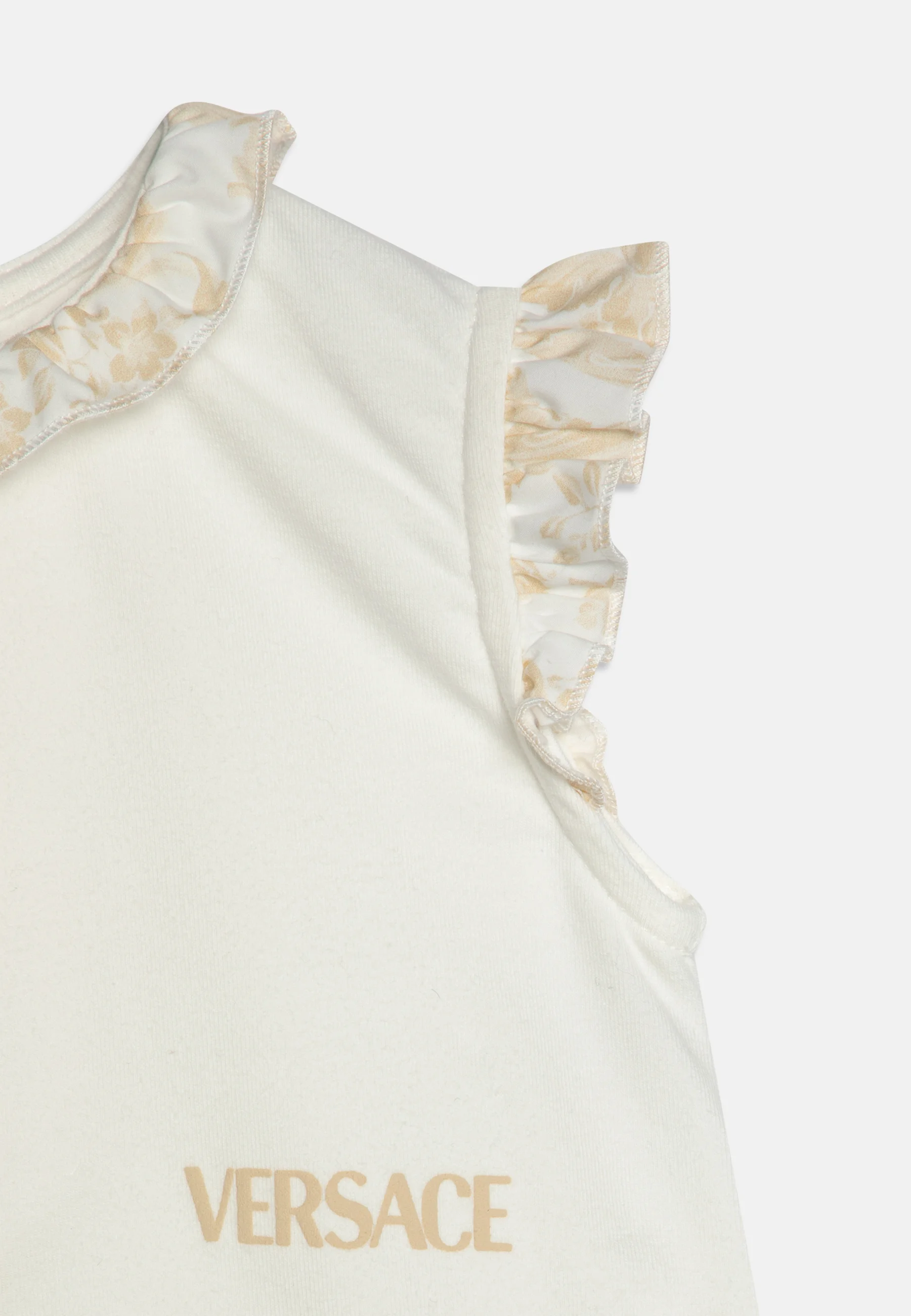 Versace Pelele infantil con estampado del logotipo Barroco unisex - Mono