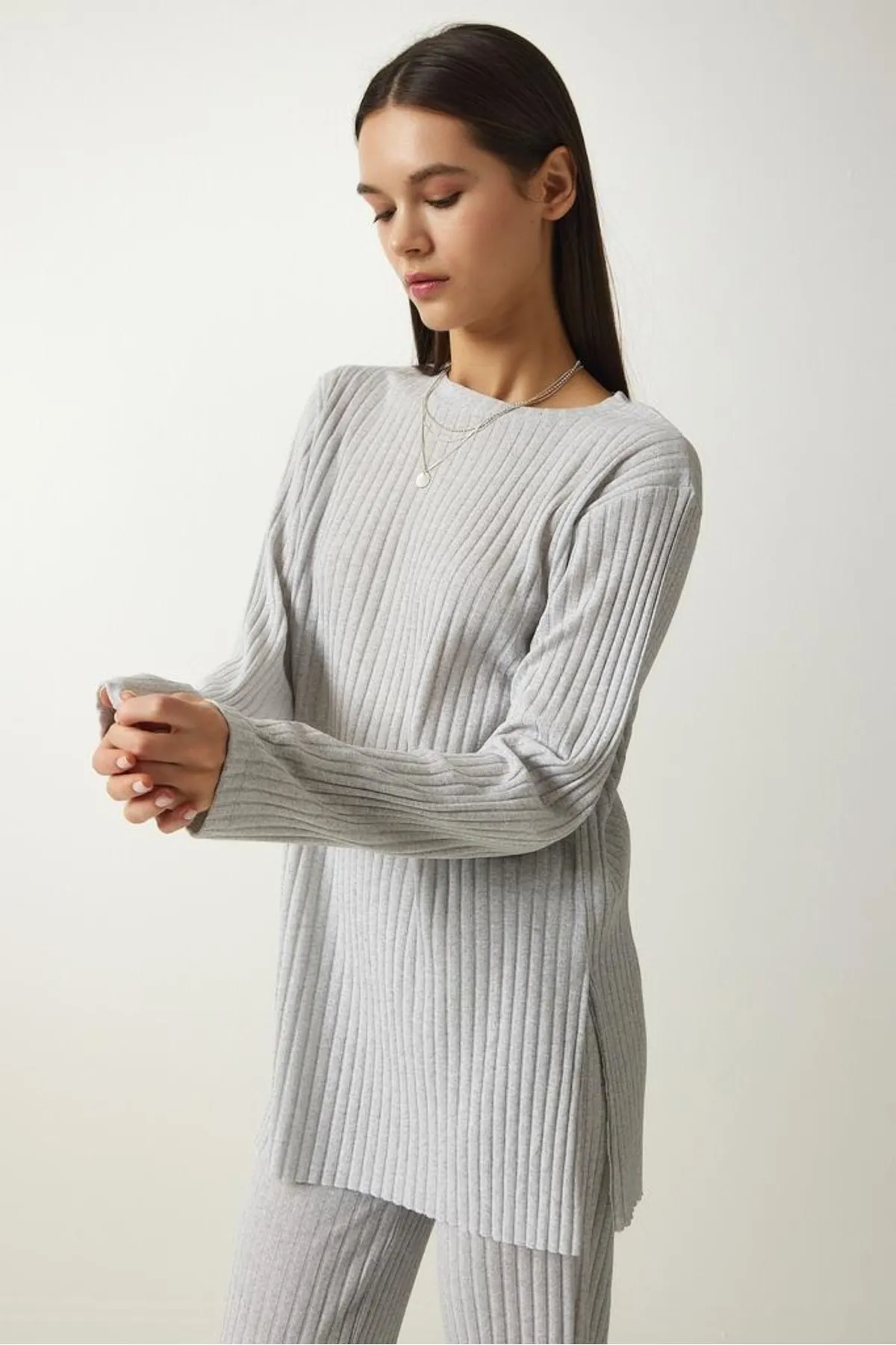 Know  Zweiteiler - Grau - Regular Fit