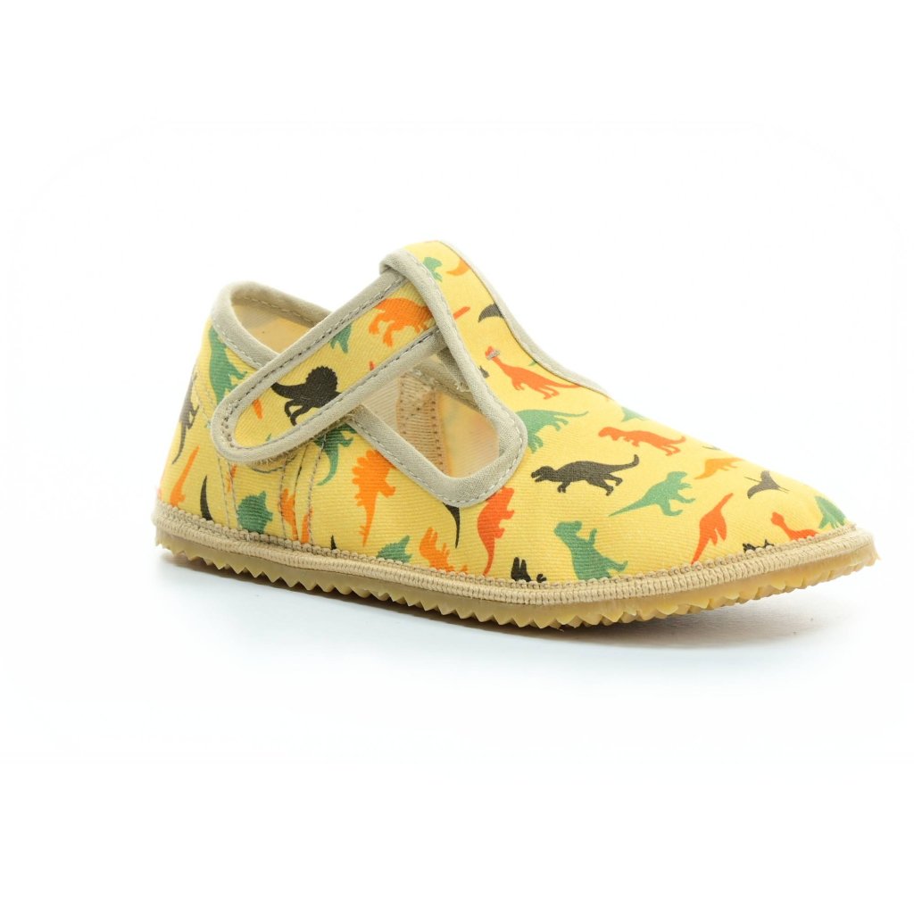 Beda Dinosaurs Canvas Hausschuhe (BFN-170020/W)