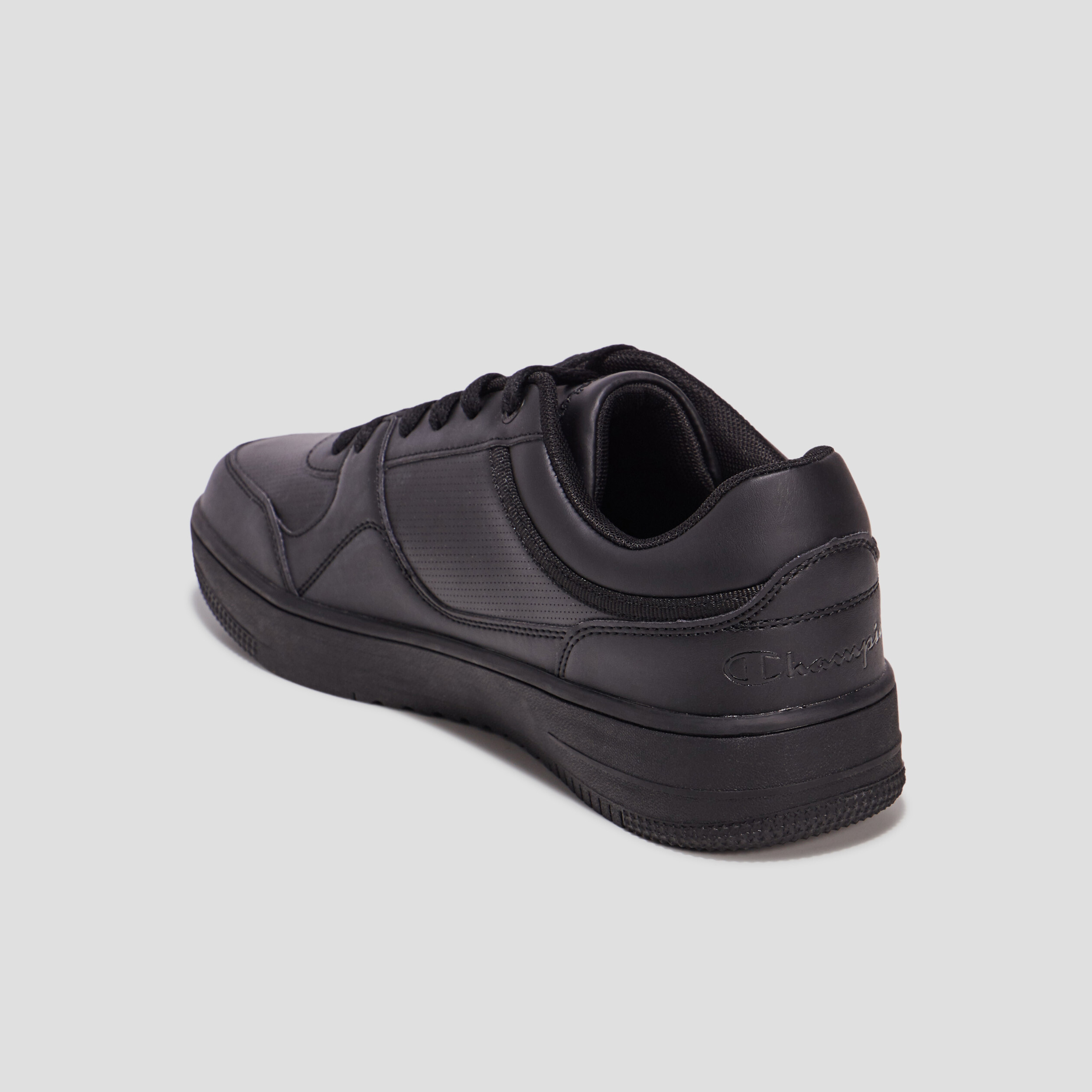 Tennis à lacets Champion Rebound noir homme | La Halle