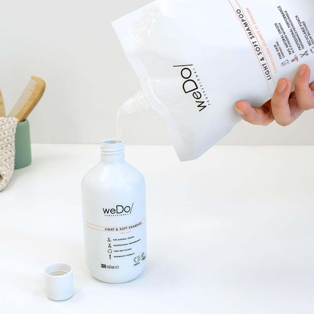 weDo Professional Light & Soft Shampoo Refill 1000 ml