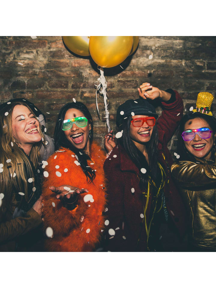 relaxdays Partybrille in Zufallsfarbe günstig kaufen onesize