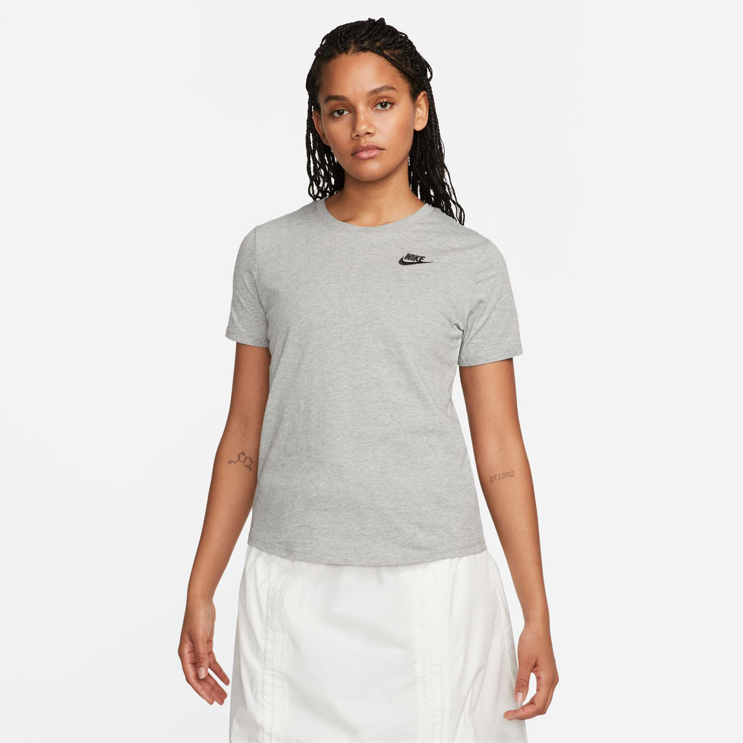 Club T-Shirt Damen - Hellgrau