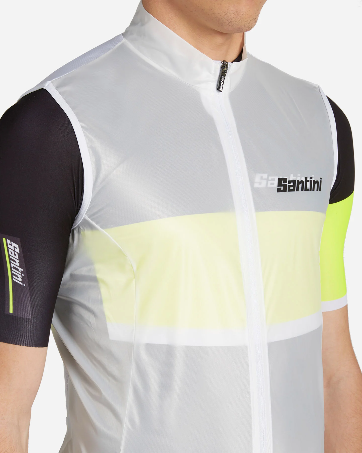 Vetruodolná cyklistická bunda Santini M 9C54575FINELITE
