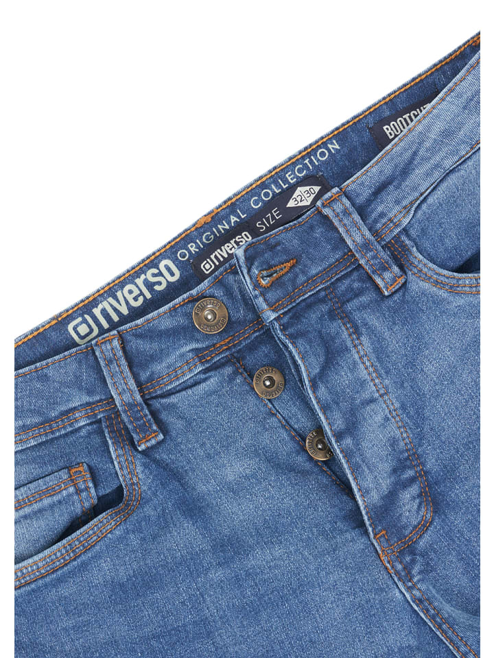 riverso  Jeans RIVFalko bootcut in Blau günstig kaufen