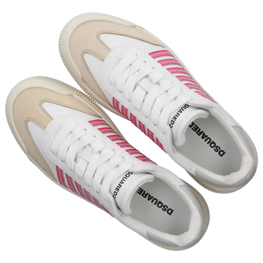 Dsquared2 - Sneaker low NEW JERSEY Kalbsleder - beige