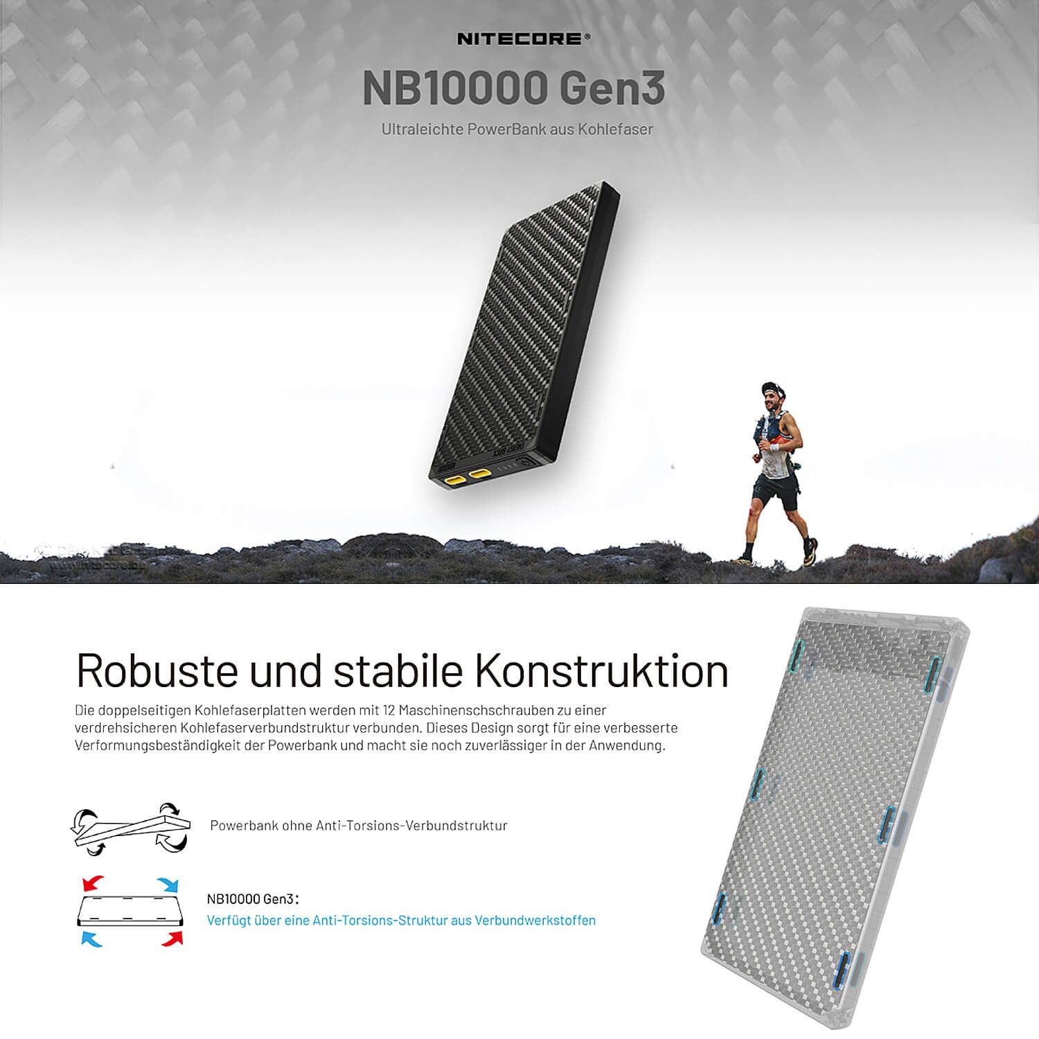 Powerbank NB10000 Gen3 - 10000mAh