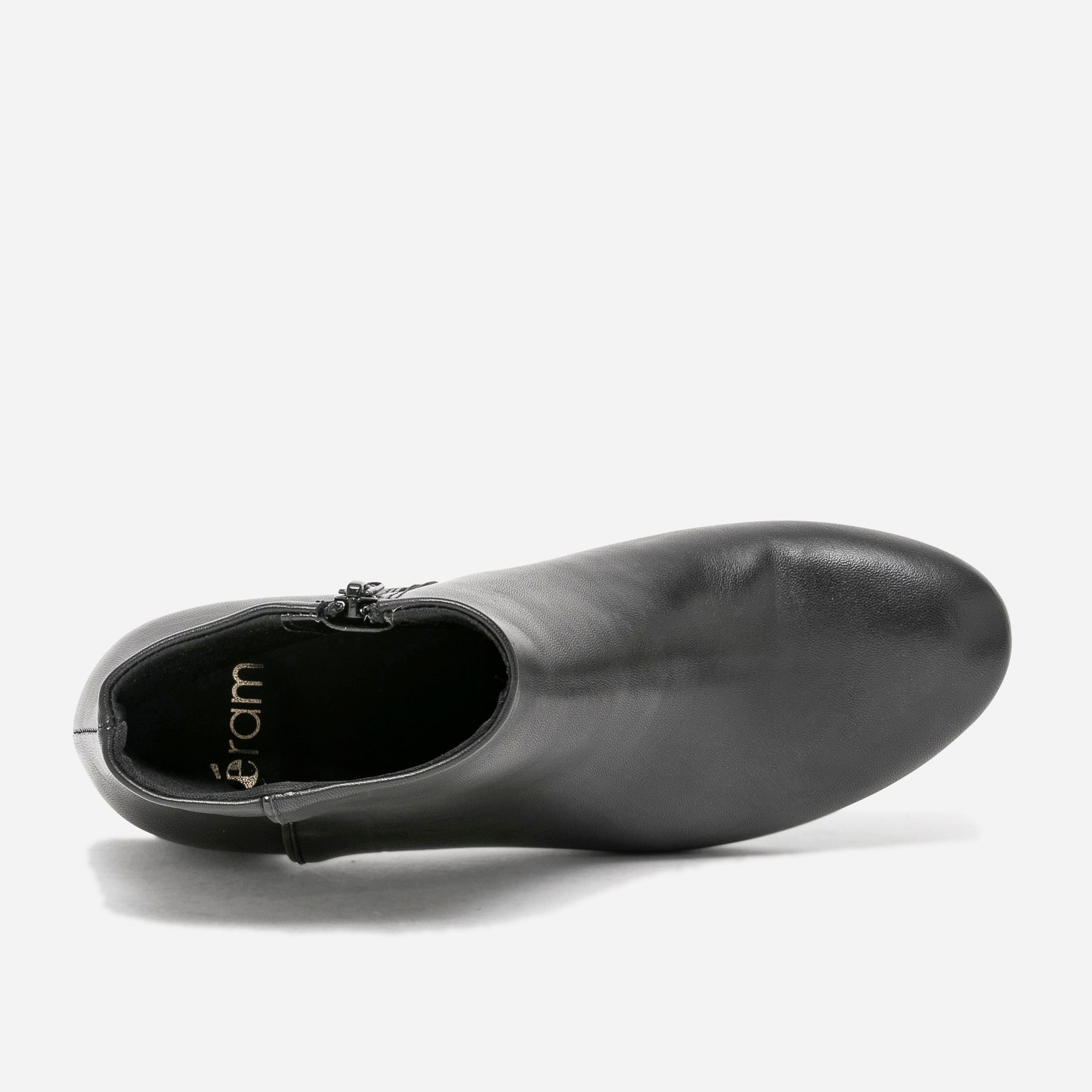 Boots noir en cuir
