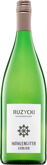 2022 MühlenLiter lieblich 1,0 L - Weingut Klostermühlenhof - Familie Ruzycki