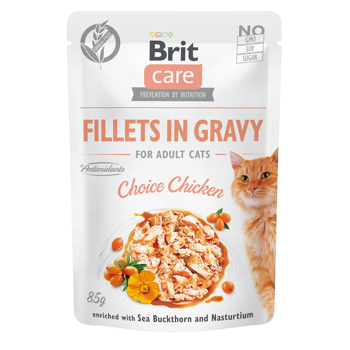 Brit Care Cat Fillets in Gravy Choice Chicken kaufen bei ZooRoyal