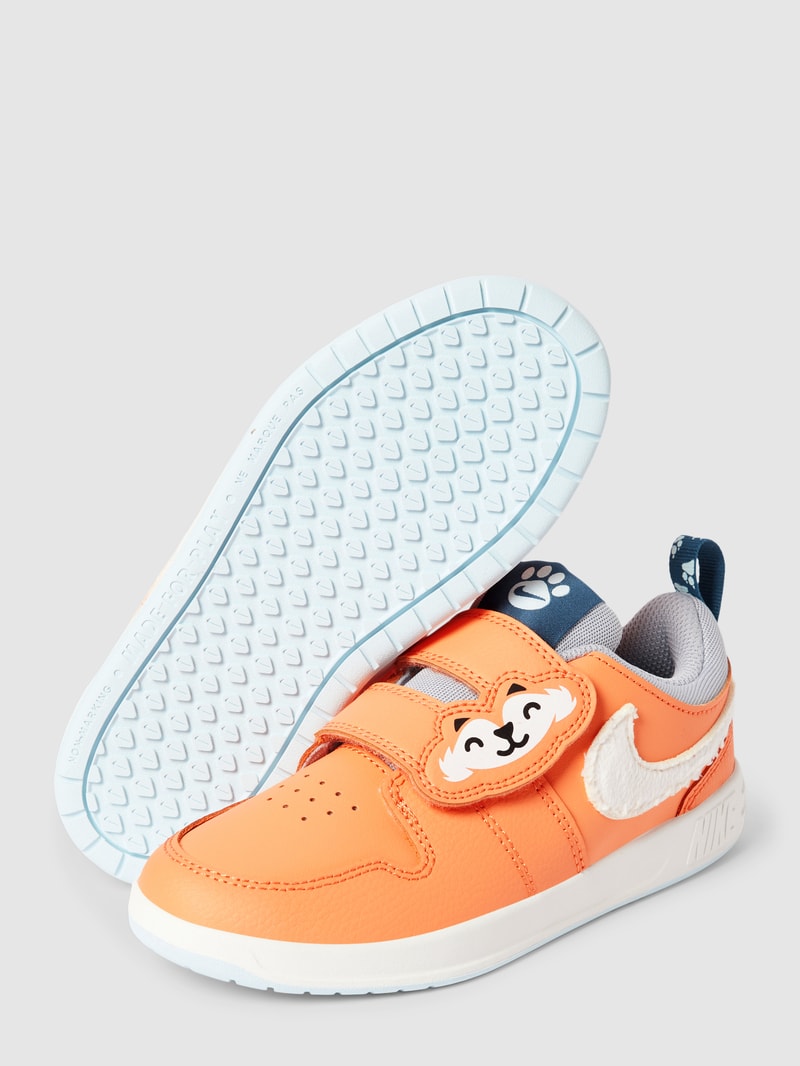 Sneaker mit Motiv-Print Modell 'Pico' in orange